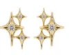 Sybarite Falling Stars Earrings In Gold