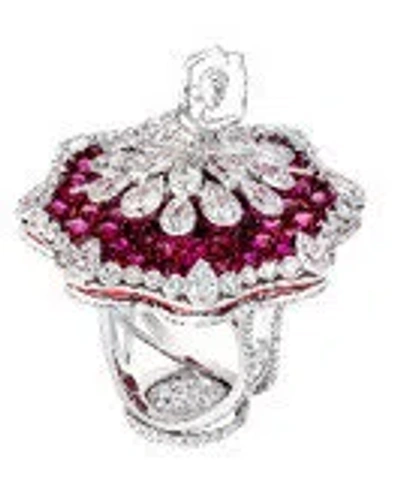 Sybarite Prima Ballerina Ring In Red