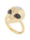 Sybarite She`s An Alien Ring In Gold