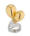 Sybarite Two Balloon Ring In Gold