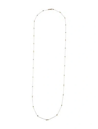 Pre-owned Sydney Evan 14k Enamel Evil Eye Body Chain In Multi