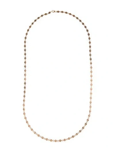 Pre-owned Sydney Evan 14k Evil Eye Long Chain Necklace, 26.75" In Multi