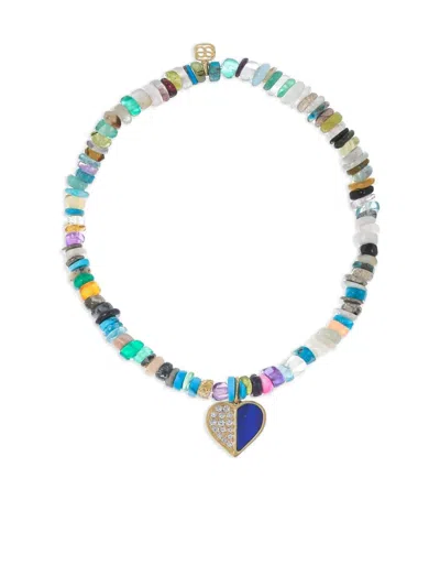Sydney Evan 14k Gold Multi-stone Bracelet