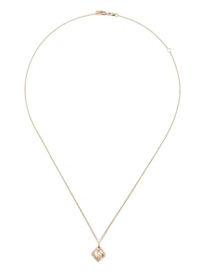 Sydney Evan 14k Yellow Gold Box Charm Necklace