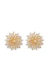 Sydney Evan 14k Yellow Gold Burst Earrings In Gold