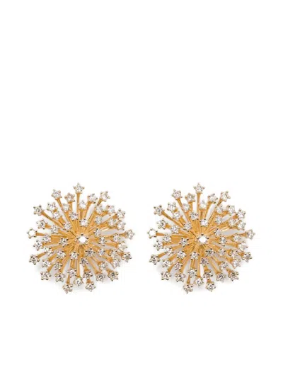 Sydney Evan 14k Yellow Gold Burst Earrings