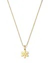 Sydney Evan 14k Yellow Gold Diamond Accent Daisy Pendant Necklace, 18