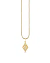 Sydney Evan 14k Yellow Gold Diamond Ace Of Diamonds Pendant Necklace, 16 In Gold