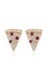 Sydney Evan 14k Yellow Gold Diamond Earrings