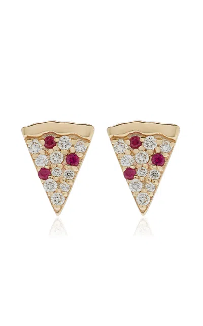 Sydney Evan 14k Yellow Gold Diamond Earrings