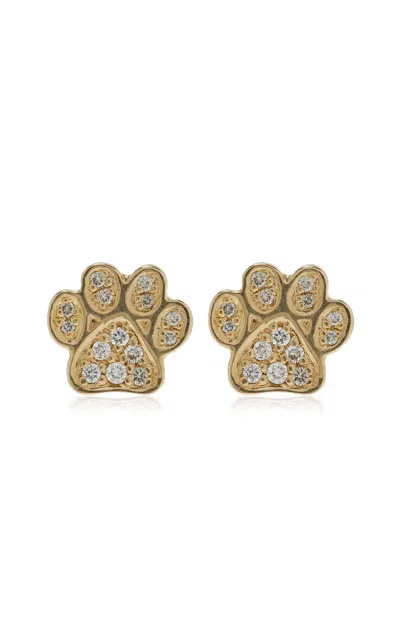 Sydney Evan 14k Yellow Gold Diamond Earrings