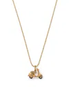 Sydney Evan 14k Yellow Gold Diamond Vespa Charm Pendant Necklace, 0.04 Ct. T. W. In Gold