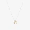 Sydney Evan 14k Yellow Gold Lock Key Combo Diamond Necklace In Gold