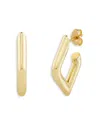 Sydney Evan 14k Yellow Gold Medium Pure Hollow Tube Earrings In Gold