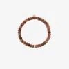 Sydney Evan 14k Yellow Gold Rondelle Opal Diamond Bracelet In Gold