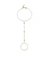 Sydney Evan 14k Yellow Gold Shells Princess Diamond Nad Pearl Bracelet