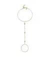 Sydney Evan 14k Yellow Gold Shells Princess Diamond Nad Pearl Bracelet In White