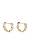 Sydney Evan 14k Yellow Gold Smile Huggie Earrings In Gold