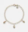 Sydney Evan 14kt Gold Charm Bracelet With Diamonds