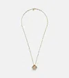 Sydney Evan 14kt Gold Charm Necklace With Diamonds In Gold