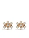 Sydney Evan 14k Yellow Gold Diamond Stud Earrings In Silver