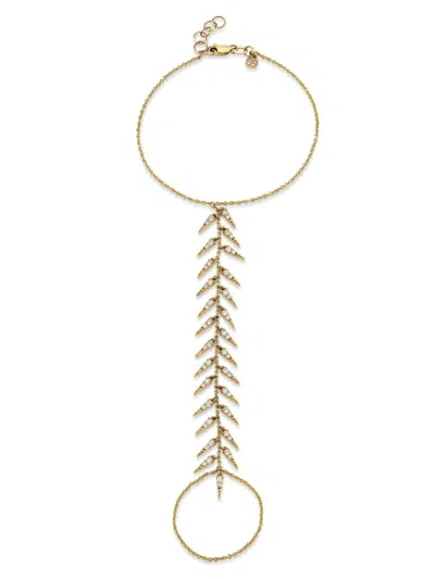 Sydney Evan 14kt Yellow Gold Fringe Princess Bracelet