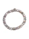 Sydney Evan 14k Yellow Gold Rondelle Diamond Bracelet