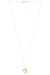 Sydney Evan Cowboy Hat Charm Necklace In Yellow Gold & Diamond