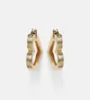 Sydney Evan Elephant 14kt White Gold Earrings In Silver