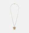 Sydney Evan Elephant Tail 14kt Gold Necklace With Diamonds In Gold