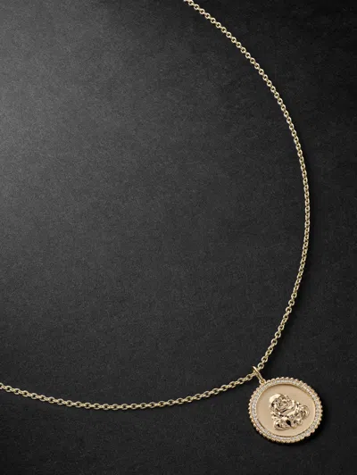 Sydney Evan Gold Diamond Pendant Necklace