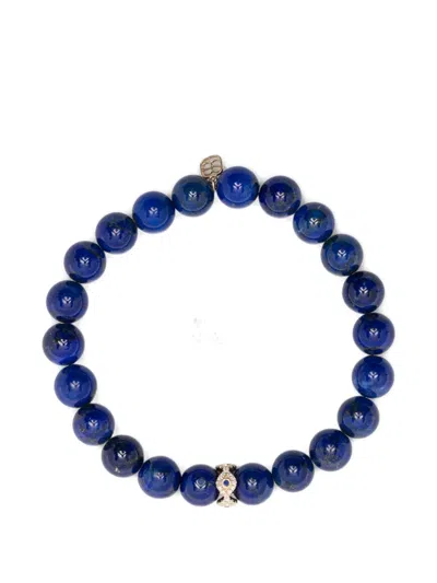 Sydney Evan Lapis Diamond Bracelet In Blue