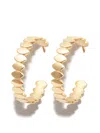 Sydney Evan Medium 14kt Yellow Marquis Gold Hoops In Gold
