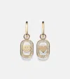 Sydney Evan Open Icon 14kt Gold Drop Earrings With Diamonds In Yellow Gold