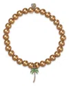 Sydney Evan Palm Tree Charm In Gold