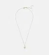 Sydney Evan Pickleball 14kt Gold Pendant Necklace With Diamonds In Gold