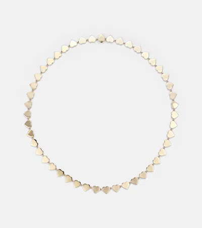 Sydney Evan Pure Heart Eternity 14kt Gold Necklace