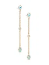 Sydney Evan Women's 14k Yellow Gold & Enamel Evil Eye Hamsa Drop Earrings In Yellow Gold