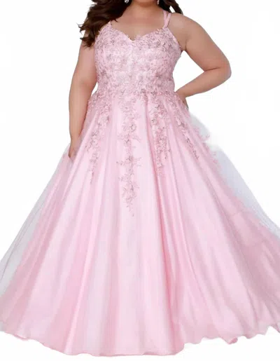 Sydney's Closet Dallas Gown In Pink