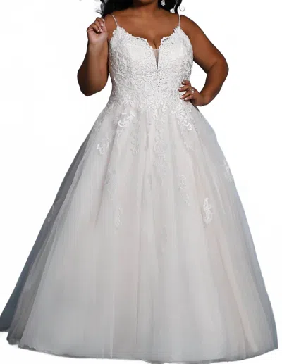 Sydney's Closet Women's Shanae Wedding Dress In Ivory In White
