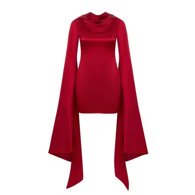 Syla Atelier Women's Red Agnes Dress