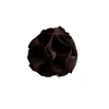 Sylki Women's Flower Applique Hair Tie - Brown In Brown