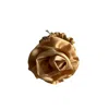 Sylki Women's Flower Applique Hair Tie - Gold In Gold