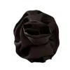 Sylki Women's Flower Hair Clip - Black In Black