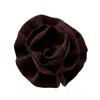 Sylki Women's Flower Hair Clip - Brown In Brown