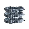 Sylki Women's Light Blue Silk Hair Ties - Three Pack In Blue