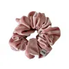 Sylki Women's Pink / Purple Maxi Scrunchie - Powder Pink Velvet