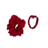 Sylki Women's Scrunchie Bundle - Red In Red