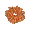 Sylki Women's Silk Scrunchie - Orange In Orange