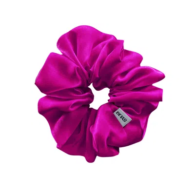 Sylki Women's Silk Scrunchie - Pink